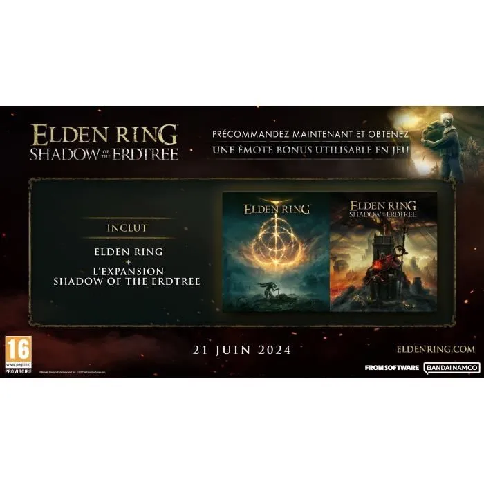 Bandai Namco Entertainment Elden Ring Shadow Of The Erdtree Goty - Juego de PS5 1