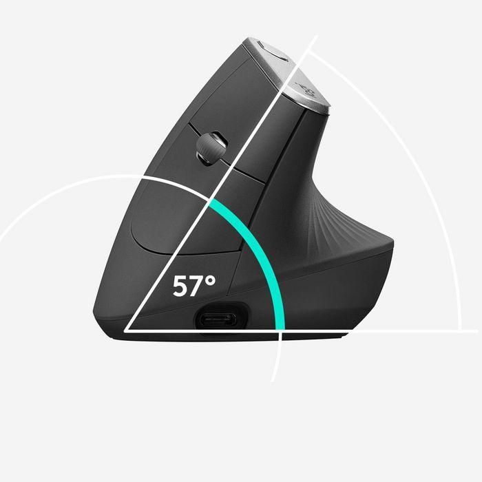 Ratón Ergonómico Inalámbrico por Bluetooth Logitech Vertical MX/ Batería recargable/ Hasta 4000 DPI 2 Ratón Ergonómico Inalámbrico por Bluetooth Logitech Vertical MX/ Batería recargable/ Hasta 4000 DPI 2