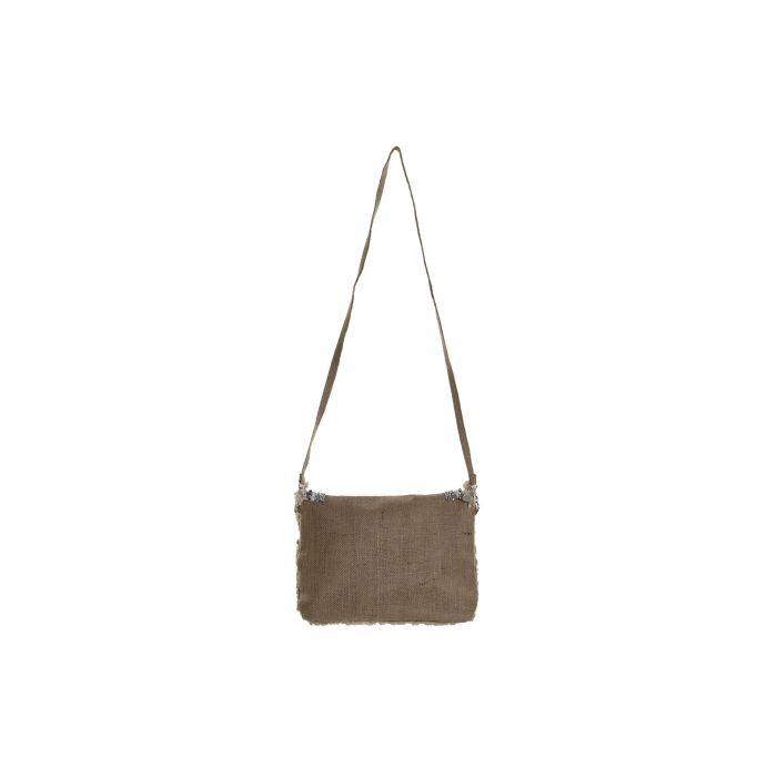 Bolso Mediterraneo DKD Home Decor Plateado Dorado 4 x 25 x 33 cm (4 Unidades) 4 Bolso Mediterraneo DKD Home Decor Plateado Dorado 4 x 25 x 33 cm (4 Unidades) 4