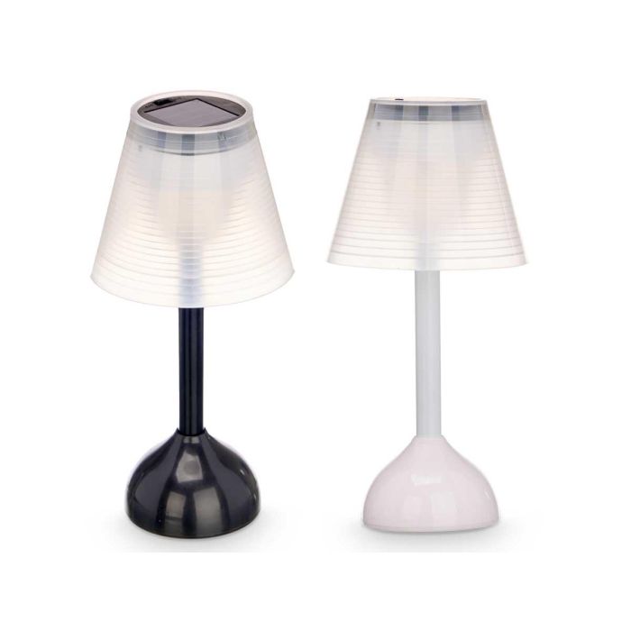 Ibergarden Lamp Solar Mesita Plast Surt Blanc Negro 9x20x9cm (Set de 18)