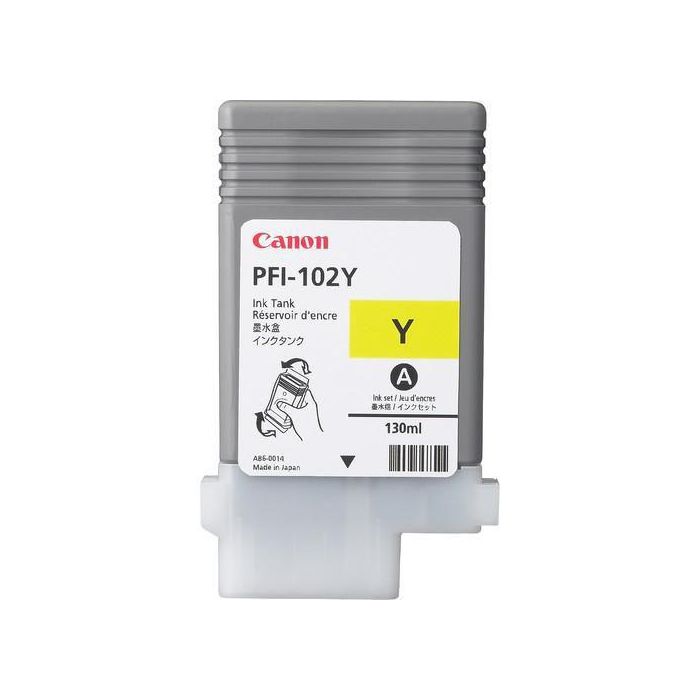 Canon imagePROGRAF iPF500/iPF510/iPF600 Tinta Amarilla 130 ml