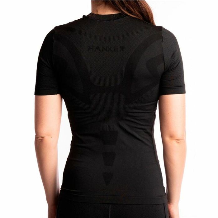 Camiseta de Manga Corta Hombre Hanker Negro 16 Años 1