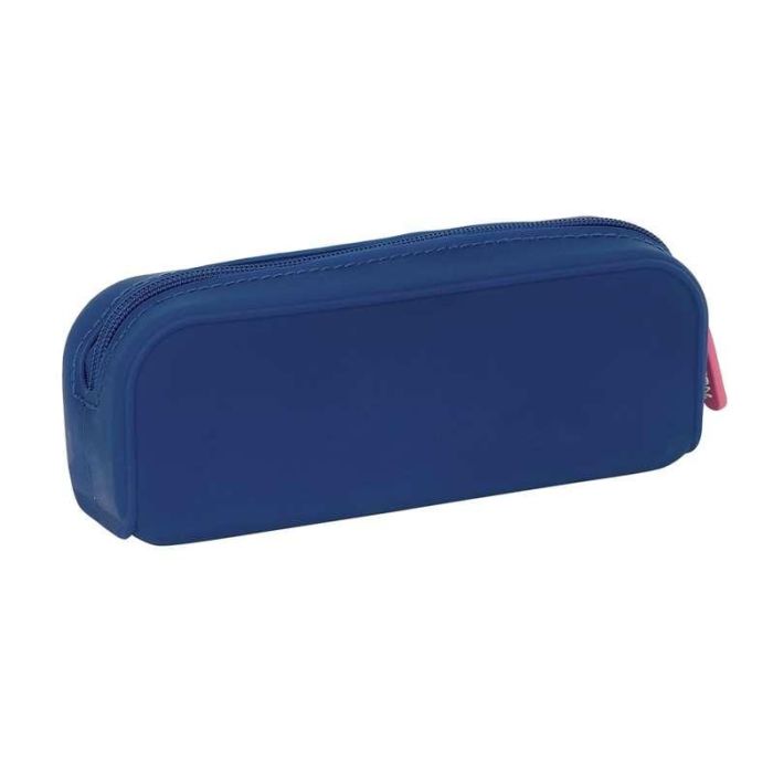 Estuche Escolar Benetton Cool Azul marino 18.5 x 7.5 x 5.5 cm 2