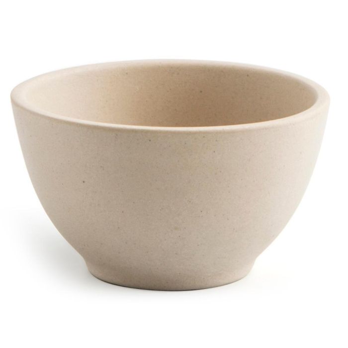 Quid Bol Cerámico Mineral Gres Set de 18 Unidades 9x5 cm Beige Texturizado Apto Lavavajillas y Microondas, Fabricado en España 0 Quid Bol Cerámico Mineral Gres Set de 18 Unidades 9x5 cm Beige Texturizado Apto Lavavajillas y Microondas, Fabricado en España 0