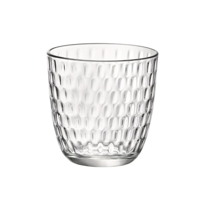 Bormioli Rocco Set 6 Vasos Bajos Vidrio Slot 29 cL Transparente con relieve, apto lavavajillas, fabricado en Italia 0 Bormioli Rocco Set 6 Vasos Bajos Vidrio Slot 29 cL Transparente con relieve, apto lavavajillas, fabricado en Italia 0