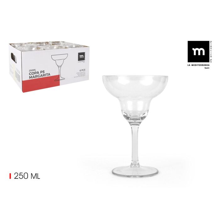 Copa Margarita 250 ml La Mediterranea (24 Unidades) Copa Margarita 250 ml La Mediterranea (24 Unidades)