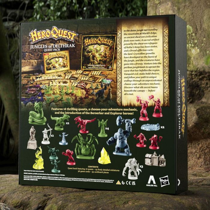 Expansion Juego de mesa Selvas de Delthark Heroquest ingles 2 Expansion Juego de mesa Selvas de Delthark Heroquest ingles 2