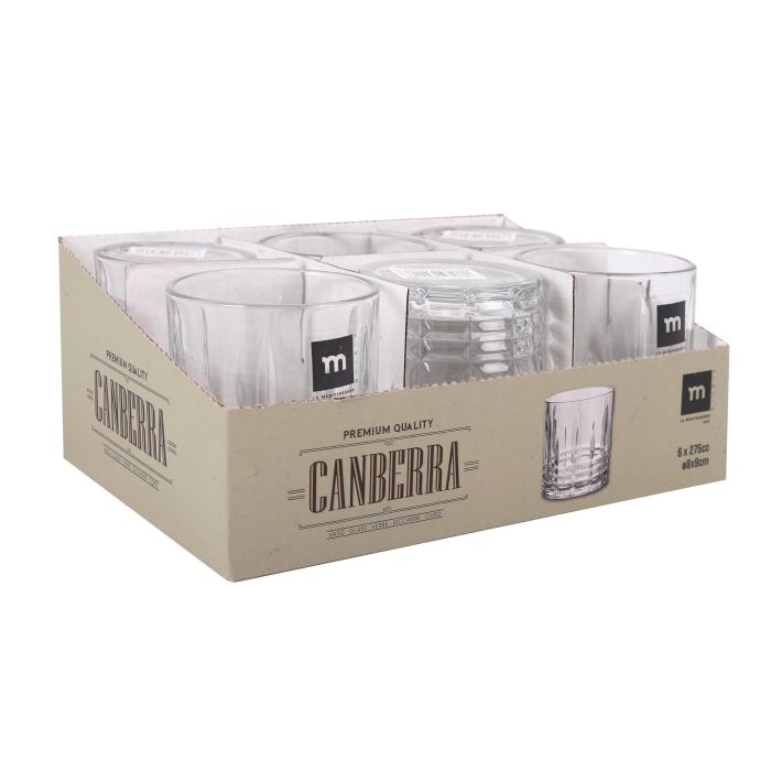 La Mediterranea Vaso Canberra 275 cc, 8x9 cm (48 Unidades) 2