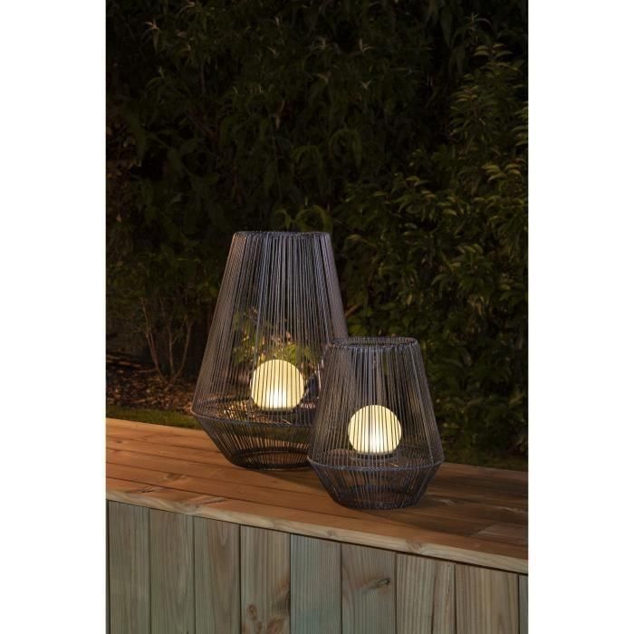 Farol decorativo H30 - bola de perlas - GALIX 1 Farol decorativo H30 - bola de perlas - GALIX 1
