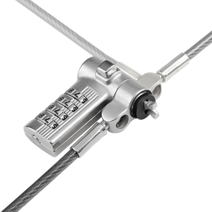 Cable USB Startech UNIVC4D-LAPTOP-LOCK Negro/Gris 2 m 2 Cable USB Startech UNIVC4D-LAPTOP-LOCK Negro/Gris 2 m 2
