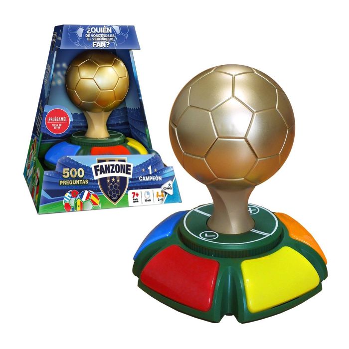 Famosa Juego Fanzone ¿quién será el mayor fanático del fútbol? Edad 7+ años 0 Famosa Juego Fanzone ¿quién será el mayor fanático del fútbol? Edad 7+ años 0