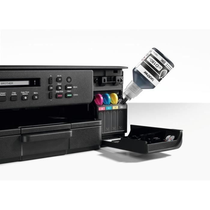 Brother DCPT580DW Impresora Multifunción 3 en 1 Inyección de Tinta Color Dúplex Automático Wi-Fi Tanque Tinta A4 2