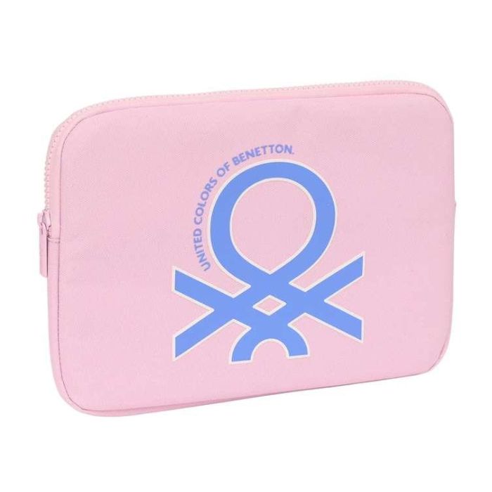Funda para Portátil Benetton Pink Rosa (31 x 23 x 2 cm) Funda para Portátil Benetton Pink Rosa (31 x 23 x 2 cm)