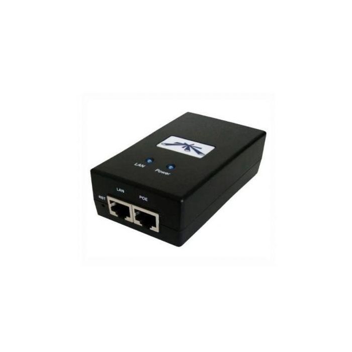 Ubiquiti POE-24-30W Alimentador PoE Inyector Gigabit Ethernet 24V 30W con 2 Puertos LAN RJ-45 Universal 100-240V Ubiquiti POE-24-30W Alimentador PoE Inyector Gigabit Ethernet 24V 30W con 2 Puertos LAN RJ-45 Universal 100-240V