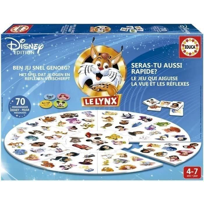 Educa 19748 El Lince Disney 100 Juego de Mesa Educa 19748 El Lince Disney 100 Juego de Mesa