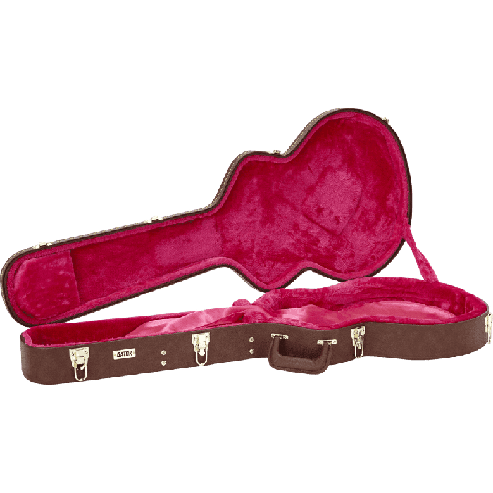 Estuche Guitarra Formato 335/Semi Hollow "Gator Gw Deluxe" - Marron 3 Estuche Guitarra Formato 335/Semi Hollow "Gator Gw Deluxe" - Marron 3