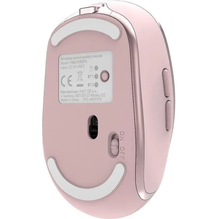 Yenkee Ratón Inalámbrico Recargable YMS 2085PK 5