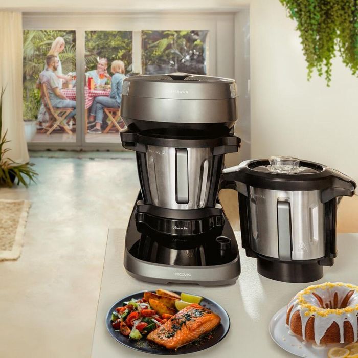 Cecotec Robot de Cocina Multifunción Mambo CooKing Total Gourmet 2200 W 4,5 L 4 Cecotec Robot de Cocina Multifunción Mambo CooKing Total Gourmet 2200 W 4,5 L 4