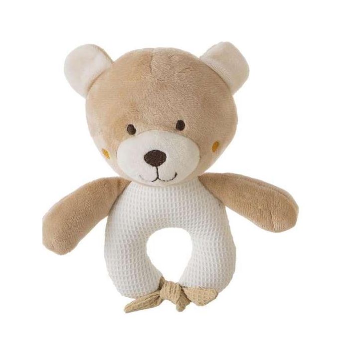 Creaciones Llopis Sonajero Oso Beig 18 cm Creaciones Llopis Sonajero Oso Beig 18 cm