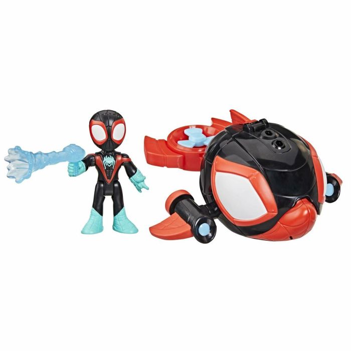 Hasbro Figura y Vehículo Miles Morales Water-Webs Marvel Spidey y sus Amigos HASG14655P0 A partir de 4 Años 16 Hasbro Figura y Vehículo Miles Morales Water-Webs Marvel Spidey y sus Amigos HASG14655P0 A partir de 4 Años 16