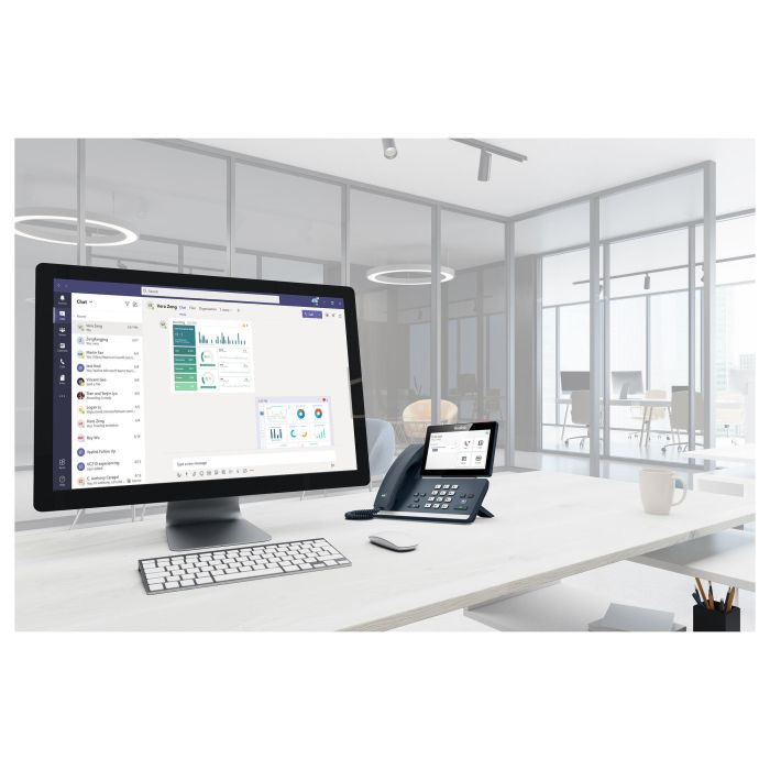 Yealink MP58-Teams Teléfono IP Microsoft Teams Edition con pantalla táctil y Android Yealink MP58-Teams Teléfono IP Microsoft Teams Edition con pantalla táctil y Android