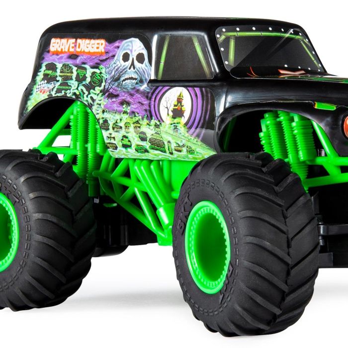 Spin Master 6044955 Monster Jam Grave Digger Coche Teledirigido RC Escala 1:24 Oficial +3 años 2 Spin Master 6044955 Monster Jam Grave Digger Coche Teledirigido RC Escala 1:24 Oficial +3 años 2