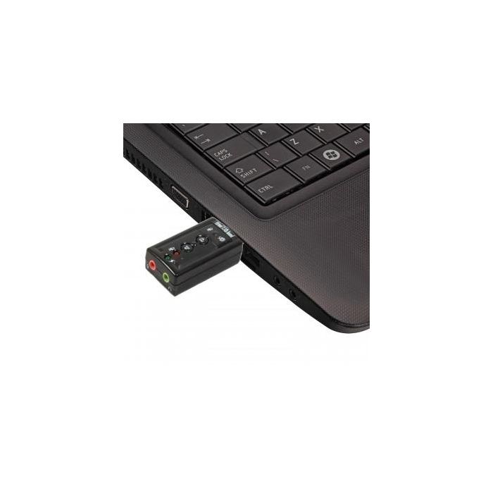 Adaptador de Sonido USB Ewent EW3762 4 Adaptador de Sonido USB Ewent EW3762 4