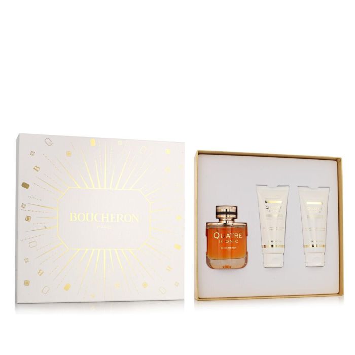 Set de Perfume Mujer Boucheron Quatre Iconic EDP 3 Piezas