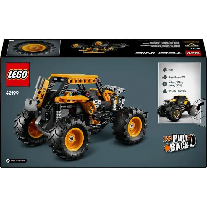 Lego Technic 42199 Monster Jam Megalodon Camión Teledirigido Juguete para Niños 5