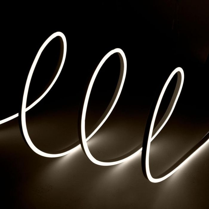 Tira LED Manguera "Neon Flex" 6W 6000ºK 220VAC 8x16mm Simple 120xSMD2835 6W/M x1M 40.000H  [HO-NSPVC8x16SOY220CW] 15