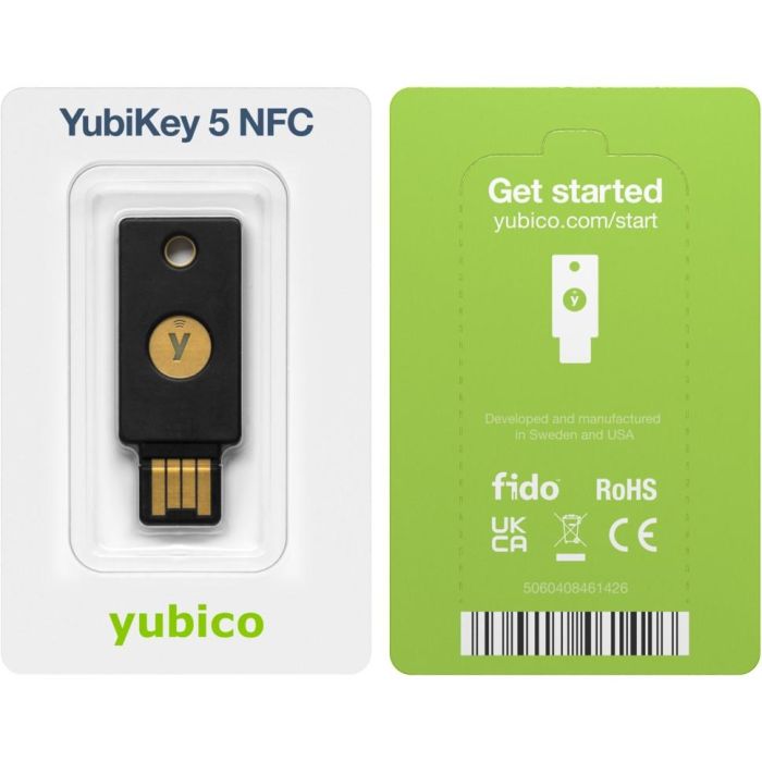 YubiKey 5 NFC - Systemsicherheitsschlüssel 2