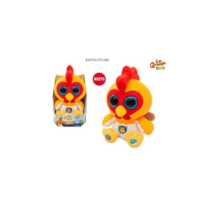 Bandai Peluche Bartolito ABC La Granja de Zenón 28 cm para Niños +1 Año 2 Bandai Peluche Bartolito ABC La Granja de Zenón 28 cm para Niños +1 Año 2