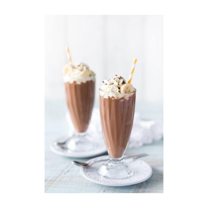 La Mediterranea Copa Batidos 400Ml 8 x 18,5 x 8 cm (24 Unidades)