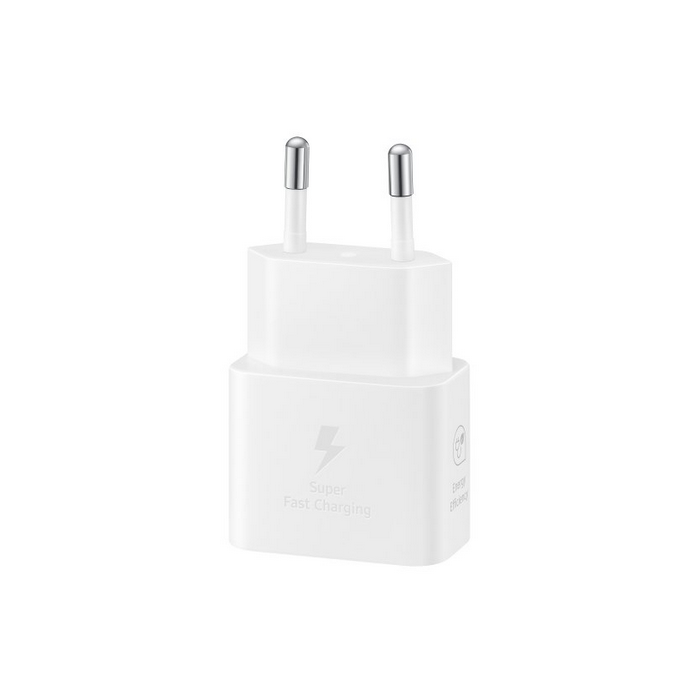 Samsung EP-T2510XWEGEU Cargador de Pared Rápido 25W con Puerto USB-C Blanco y Cable de Carga USB-C a USB-C Blanco 5 Samsung EP-T2510XWEGEU Cargador de Pared Rápido 25W con Puerto USB-C Blanco y Cable de Carga USB-C a USB-C Blanco 5