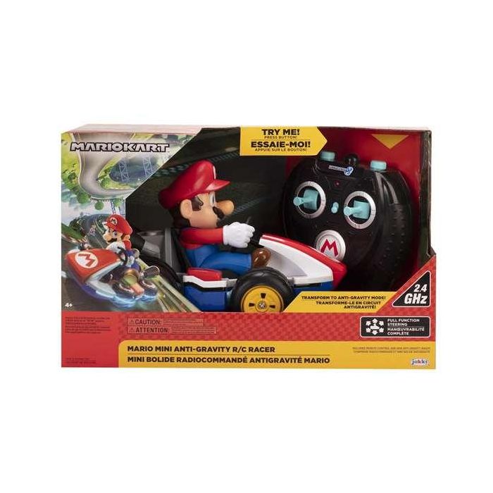 Nintendo Mario Kart RC Racer - Coche de Radio Control de Mario con Sonido, Juguete Infantil para Edades de 3 a 99 Años, Funciona con 8 Pilas AAA