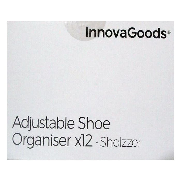 Organizador de Zapatos Regulable Sholzzer InnovaGoods 6 Unidades 12 Organizador de Zapatos Regulable Sholzzer InnovaGoods 6 Unidades 12