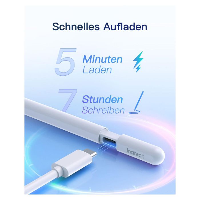 inateck Stylus Pen für iPad Pro/Mini/6-10 Eingabestift weiß 2 inateck Stylus Pen für iPad Pro/Mini/6-10 Eingabestift weiß 2