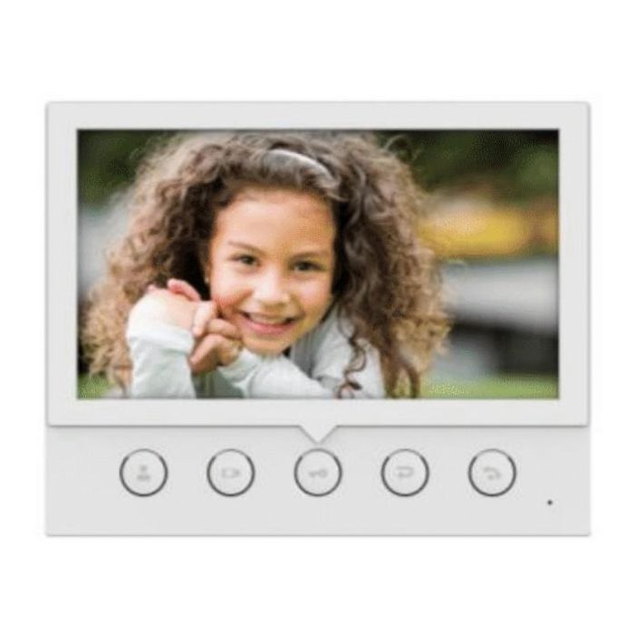 Fanvil i53W Videoportero IP inalámbrico/cableado con pantalla táctil LCD de 7" (17.8 cm), 800x480, WiFi, PoE, H.264, Blanco 3