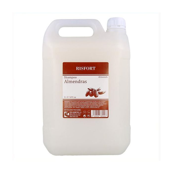 Risfort Champú Nutritivo Leche de Almendras 5000 ml para Cabello Sano y Fuerte con Vitamina B5 Risfort Champú Nutritivo Leche de Almendras 5000 ml para Cabello Sano y Fuerte con Vitamina B5