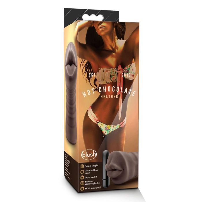 Masturbador Masculino Blush Hot Chocolate Heather Marrón Masturbador Masculino Blush Hot Chocolate Heather Marrón