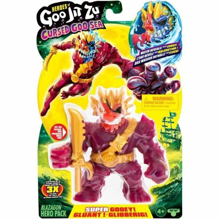 Estatuilla - HÉROES DE GOO JIT ZU - Mar de Goo Maldito - GJZ Blazagon - 11 cm 2