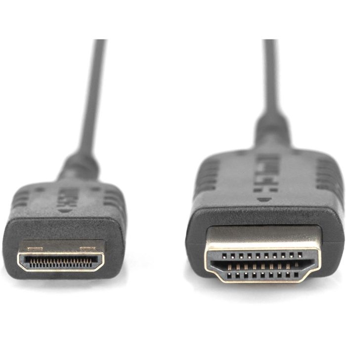 DIGITUS HDMI Anschlusskabel. C-A. HighFlex St/St. 2.0m. sw 2
