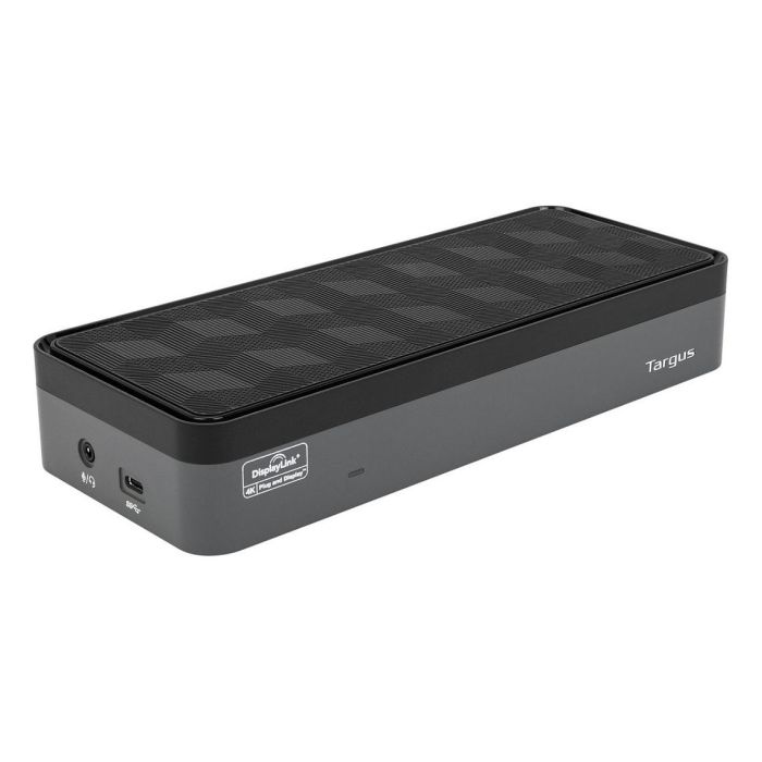 Targus DOCK570EUZ Docking Station Alámbrica Negra con 4 HDMI y 4 DisplayPort, Compatible con Windows y Mac OS