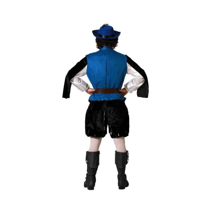 Disfraz Mosquetero Azul Hombre Adulto M-L 2 Disfraz Mosquetero Azul Hombre Adulto M-L 2