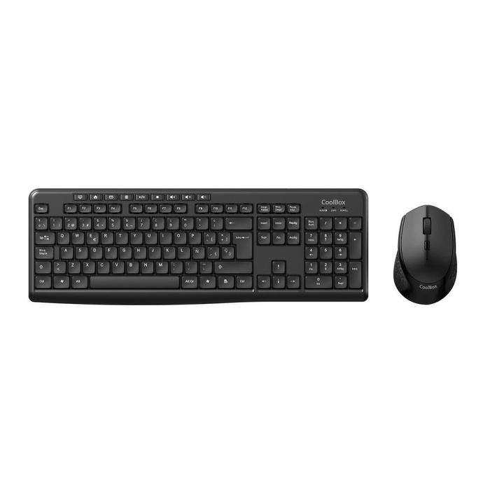 Kit Teclado + Raton Coolbox Inalambrico 1 Kit Teclado + Raton Coolbox Inalambrico 1
