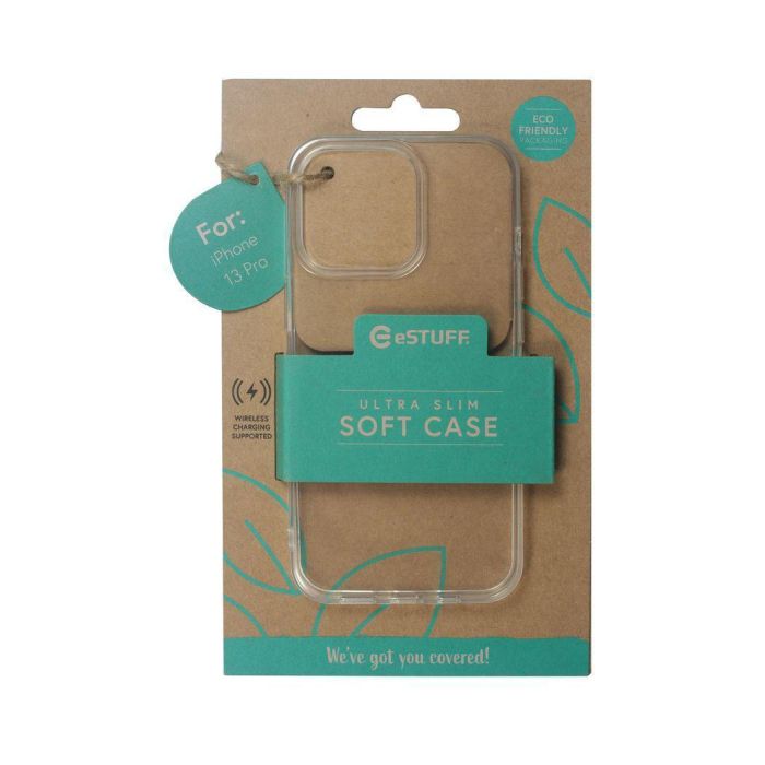eSTUFF iPhone 13 Pro LONDON TPU Cover - Transparent 4 eSTUFF iPhone 13 Pro LONDON TPU Cover - Transparent 4
