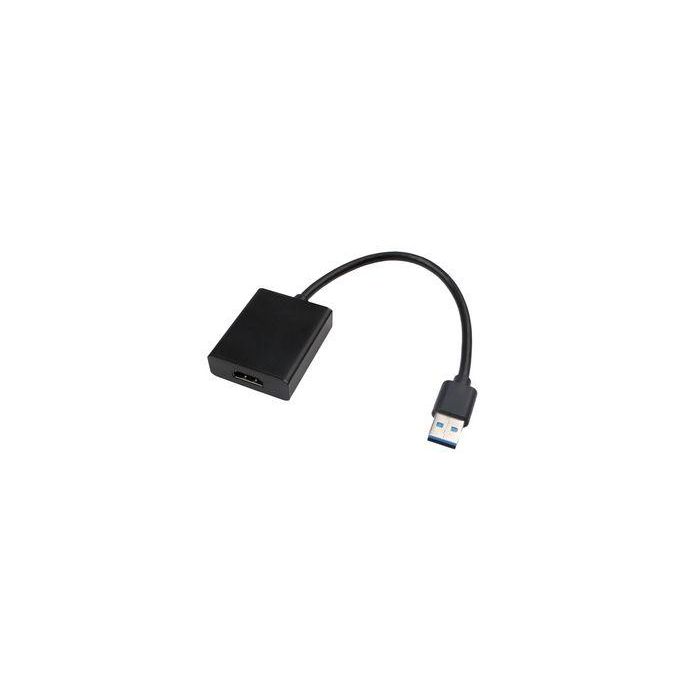MicroConnect Adaptador USB 3.0 a HDMI para Monitor - Conecta y Extiende Pantalla Full HD - 0.15m