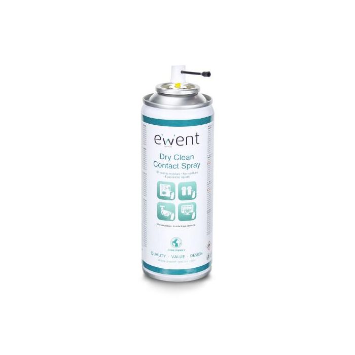 Ewent EW5614 Espray para limpieza de equipos, Pantallas/Plásticos, Universal, 200 ml 3 Ewent EW5614 Espray para limpieza de equipos, Pantallas/Plásticos, Universal, 200 ml 3
