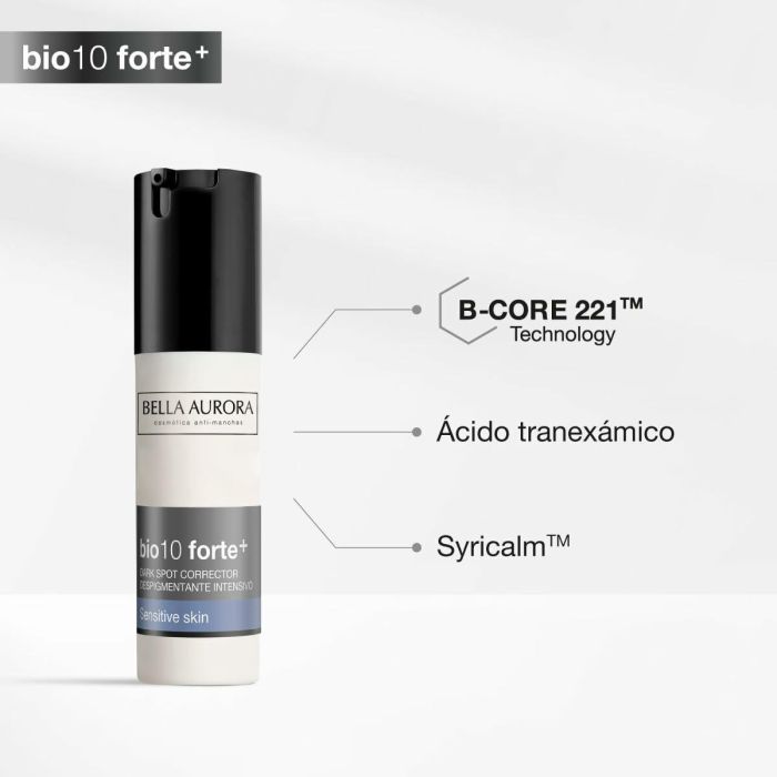 Bella Aurora BIO10 FORTE+ Serum Despigmentante Piel Sensible 30 ml - Calma y Repara Manchas 1
