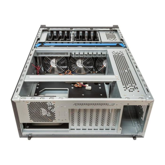 Unykach WS-SR630 Caja Rack 19 Pulgadas 4 Unidades Servidor Workstation IDC Rack Negro Plata 3